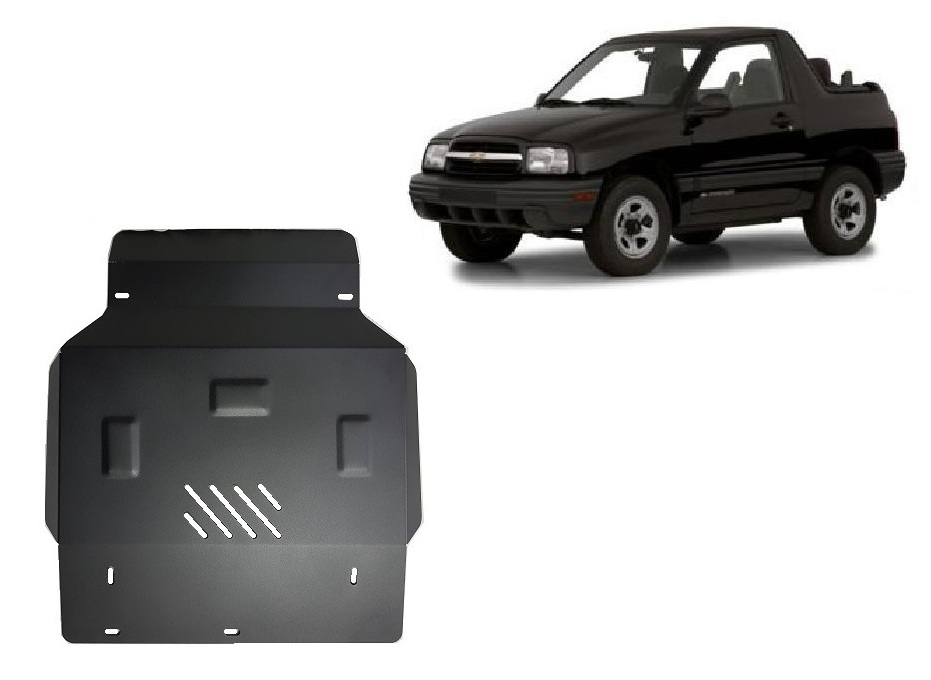 Chevrolet Tracker (1999-2005) Engine Skid Plate - 3 mm Steel
