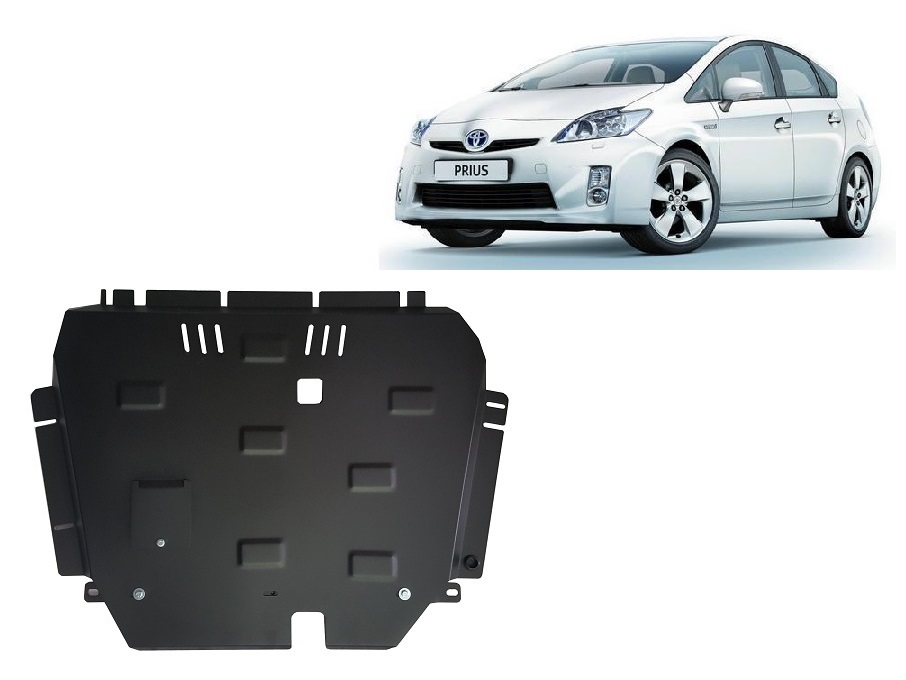 Toyota Prius (2008-2015) Engine, Gearbox Skid Plate - 2 mm Steel