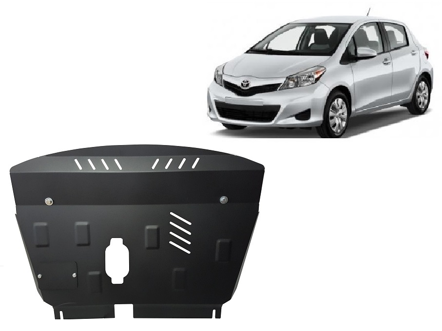 Toyota Yaris (2011-2020) Engine, Gearbox Skid Plate - 2 mm Steel