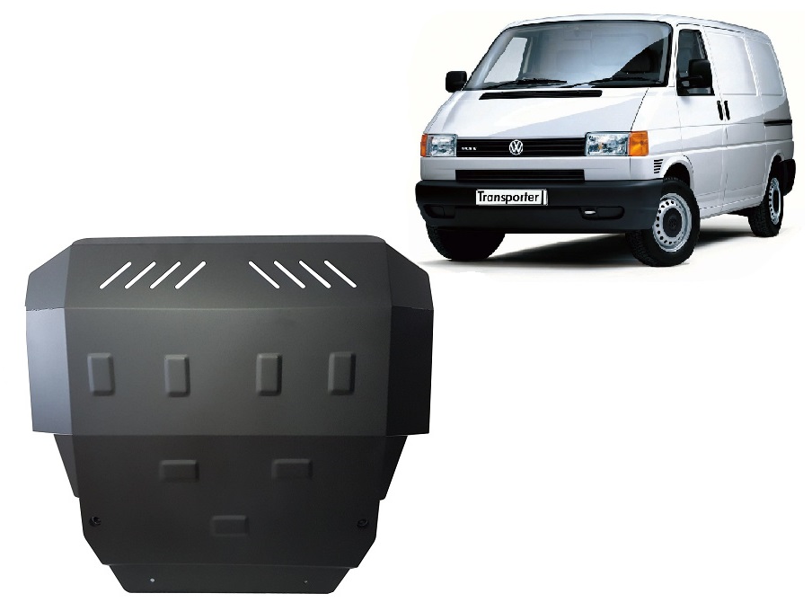 VW Transporter T4 (1990-2003) Engine, Gearbox Skid Plate - 2 mm Steel