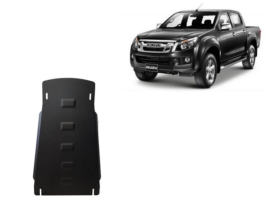 Isuzu D Max (2012-2019) Gearbox Skid Plate - 3 mm Steel