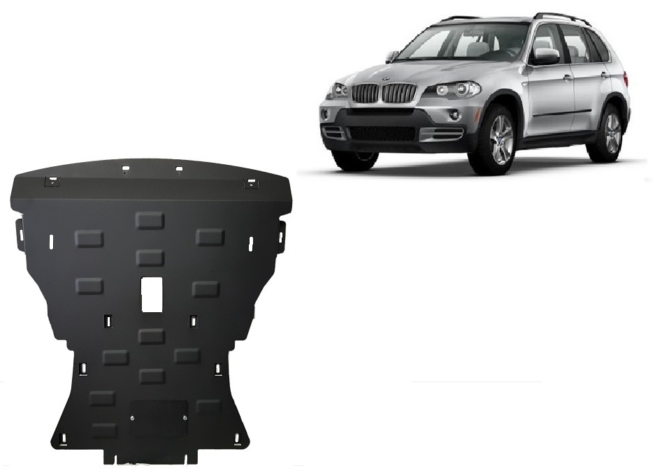 BMW X5 E70 (2007-2013) Engine Skid Plate - 2 mm Steel