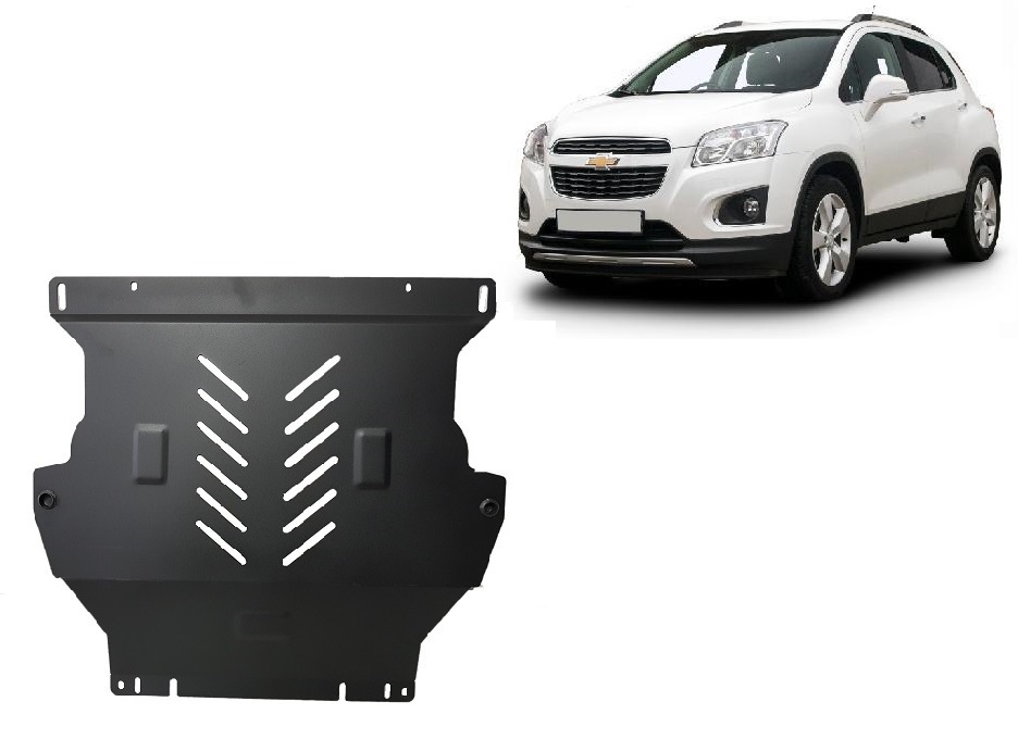 Chevrolet Trax (2012-2026) Engine, Gearbox Skid Plate - 2 mm Steel