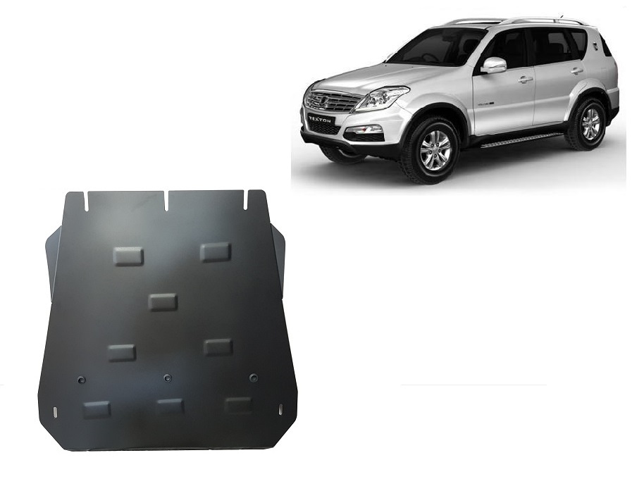 SsangYong Rexton 2 (2007-2017) Gearbox Skid Plate - 2.5 mm Steel