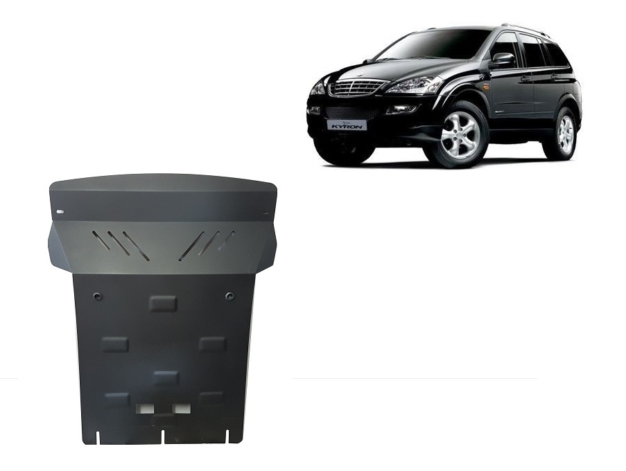 SsangYong Kyron (2005-2014) Engine, Front Bumper, Radiator Skid Plate - 2.5 mm Steel
