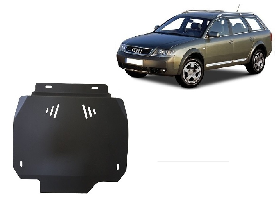 Audi Allroad A6 (2000-2005) Automatic Gearbox Skid Plate - 2 mm Steel