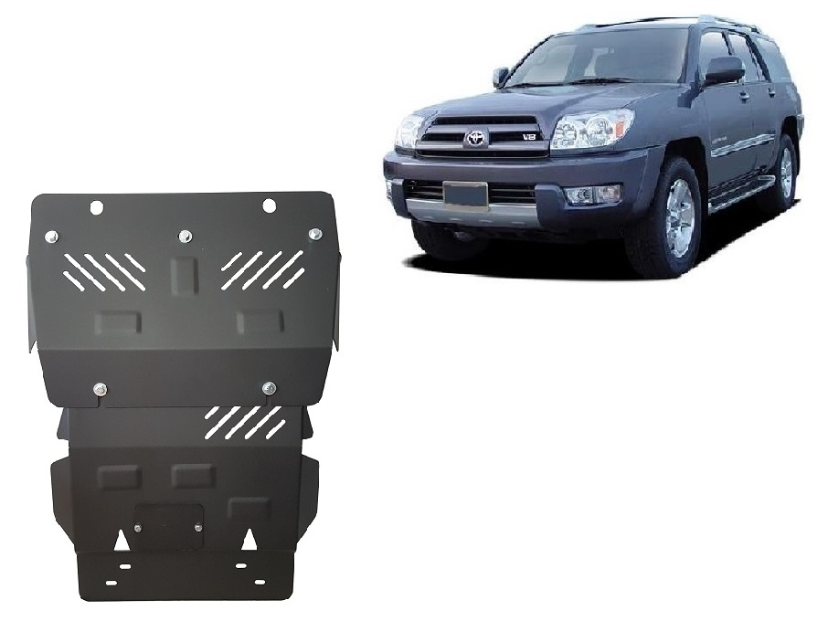 Toyota 4Runner (2002-2009) Engine, Front Bumper, Radiator Skid Plate - 2.5 mm Steel