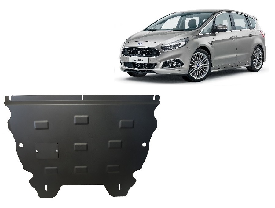 Ford S Max (2015-2026) Engine, Gearbox, Radiator Skid Plate - 2 mm Steel