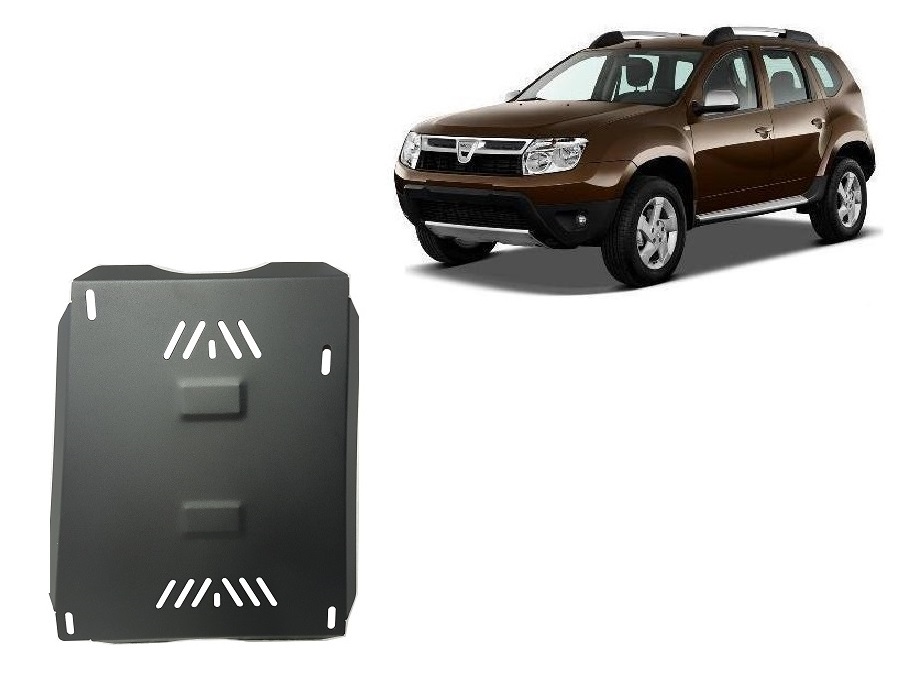 Dacia Duster (2010-2017) Fuel Tank Skid Plate - 2 mm Steel