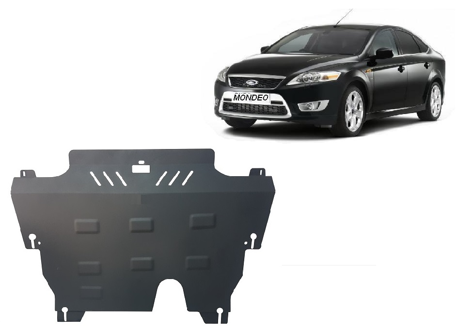 Ford Mondeo 4 (2007-2015) Engine, Gearbox, Radiator Skid Plate - 2 mm Steel