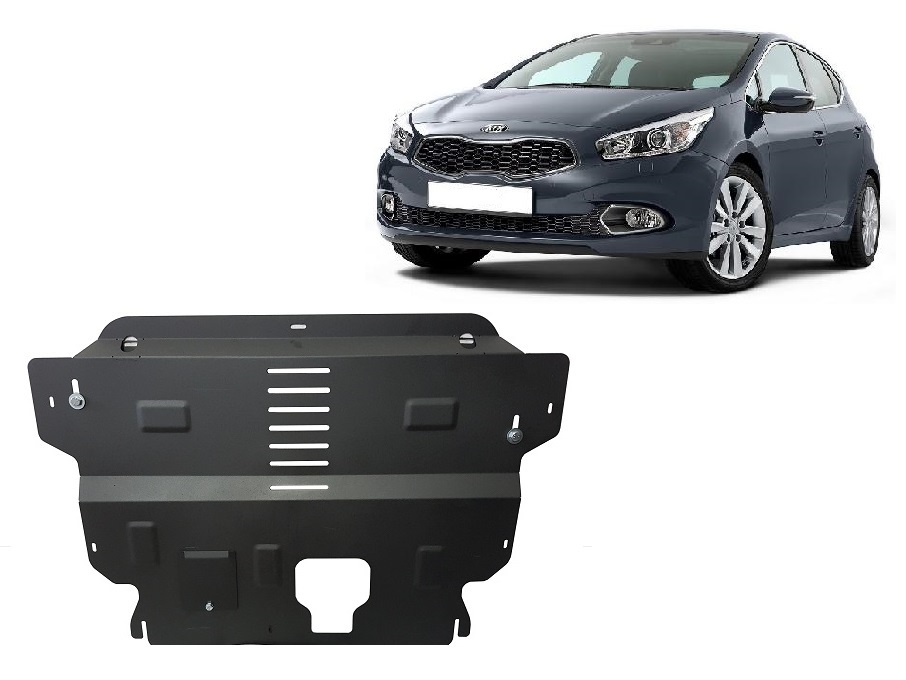 Kia Ceed (2011-2014) Engine, Gearbox Skid Plate - 2 mm Steel