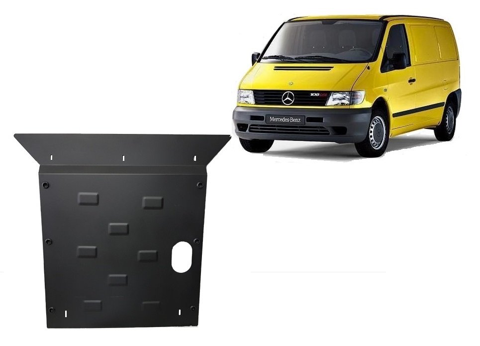 Mercedes Vito (1996-2003) Engine, Gearbox Skid Plate - 2 mm Steel