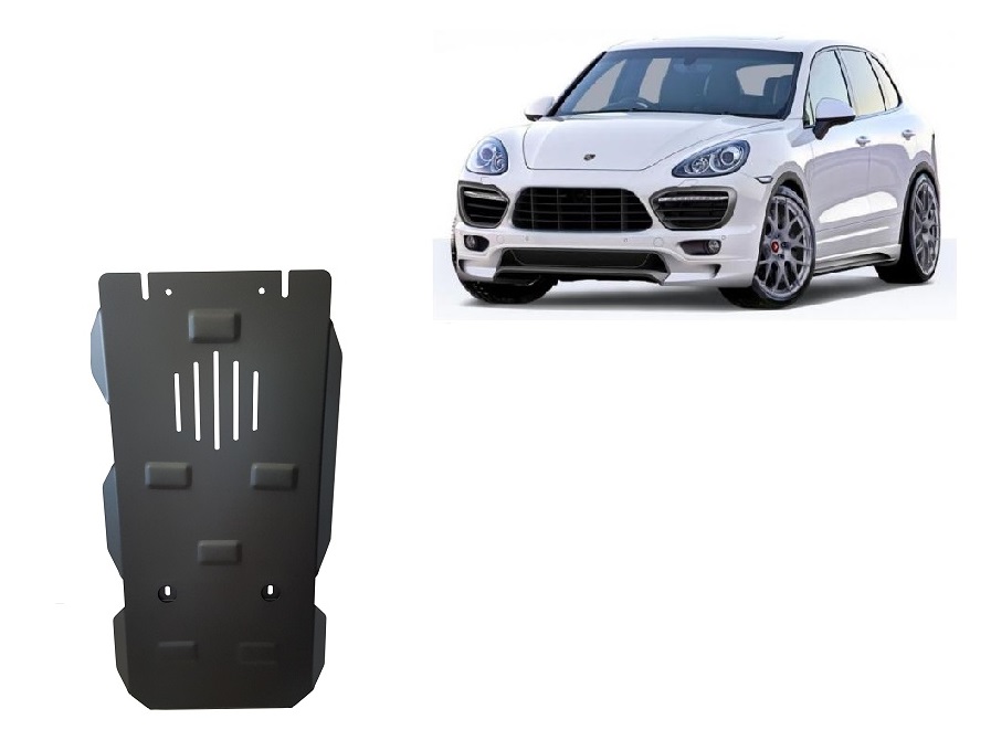 Porsche Cayenne (2006-2017) Manual Gearbox Skid Plate - 3 mm Steel