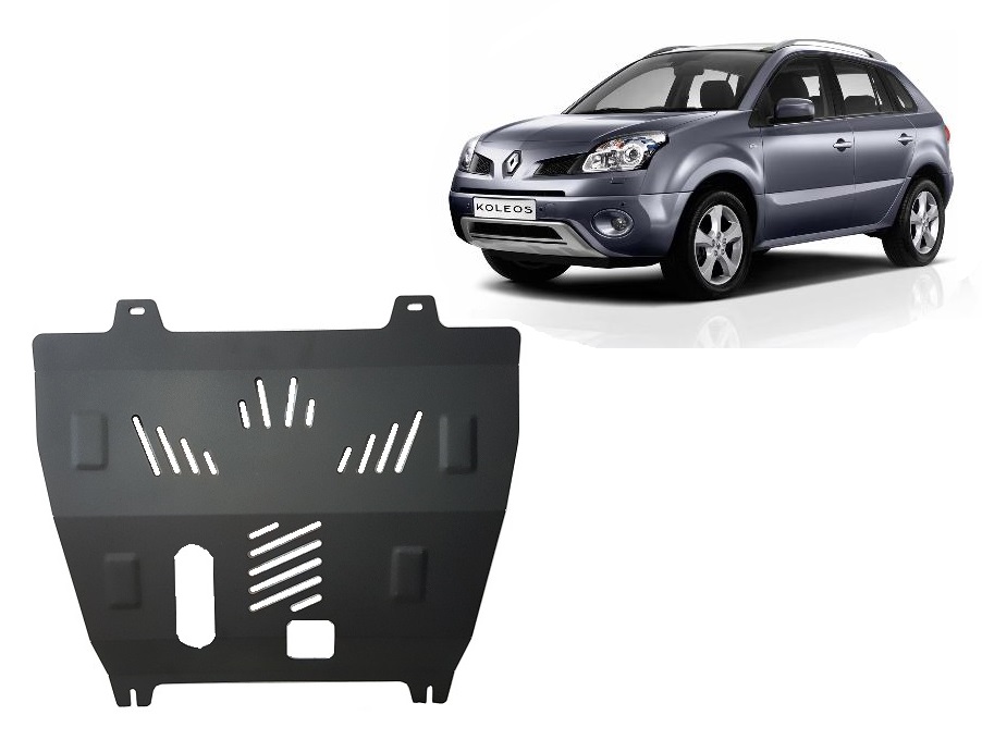Renault Koleos (2008-2016) Engine, Gearbox, Radiator Skid Plate - 2 mm Steel