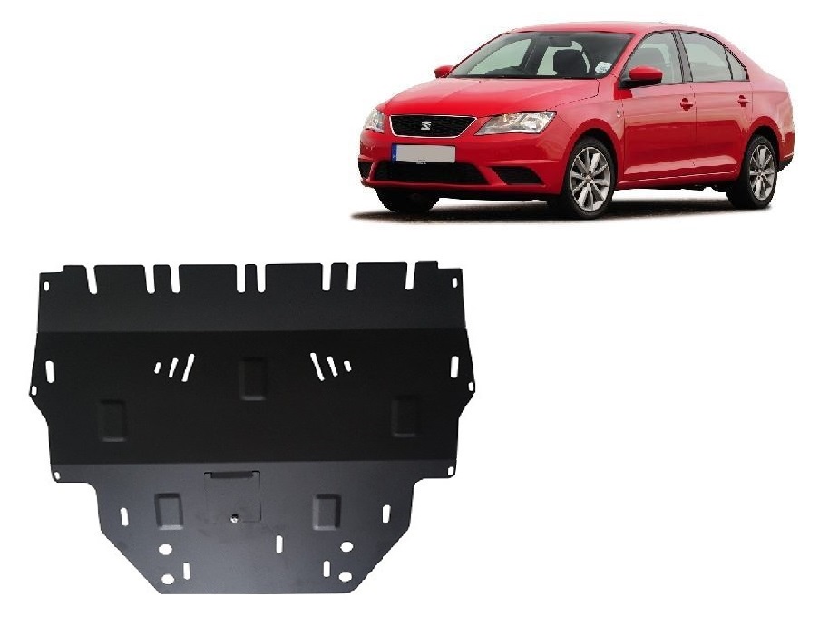 Seat Toledo 4 (2012-2019) Engine, Front Bumper, Gearbox Skid Plate - 2 mm Steel