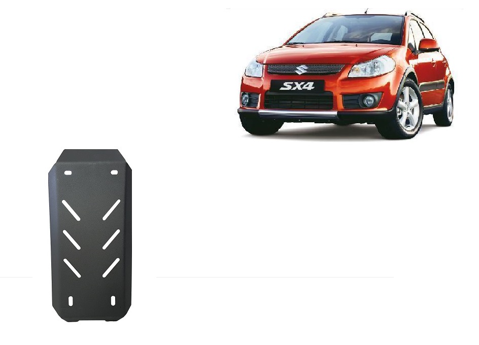 Suzuki SX 4WD (2006-2013) Differential Skid Plate - 3 mm Steel
