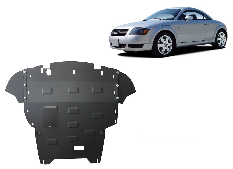 Audi TT (1998-2006) Engine, Front Bumper, Gearbox, Radiator Skid Plate - 2 mm Steel