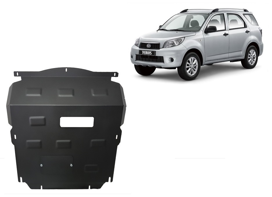 Daihatsu Terios (2006-2018) Engine, Radiator Skid Plate - 2 mm Steel