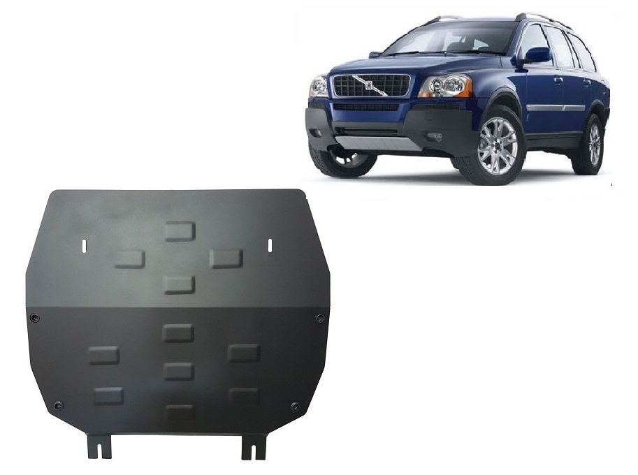 Volvo XC90 (2002-2014) Engine, Gearbox, Radiator Skid Plate - 2 mm Steel