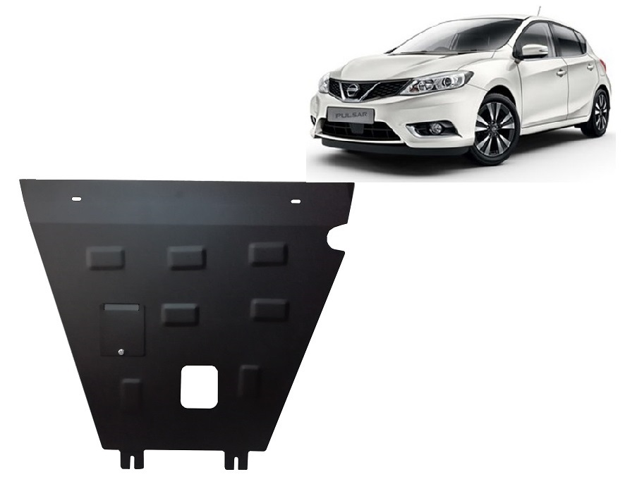 Nissan Pulsar (2012-2018) Engine, Gearbox Skid Plate - 2 mm Steel
