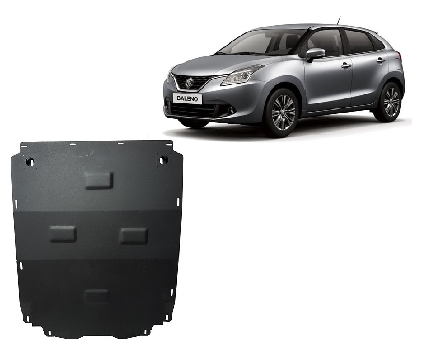 Suzuki Baleno (2016-2026) Engine, Gearbox Skid Plate - 2 mm Steel