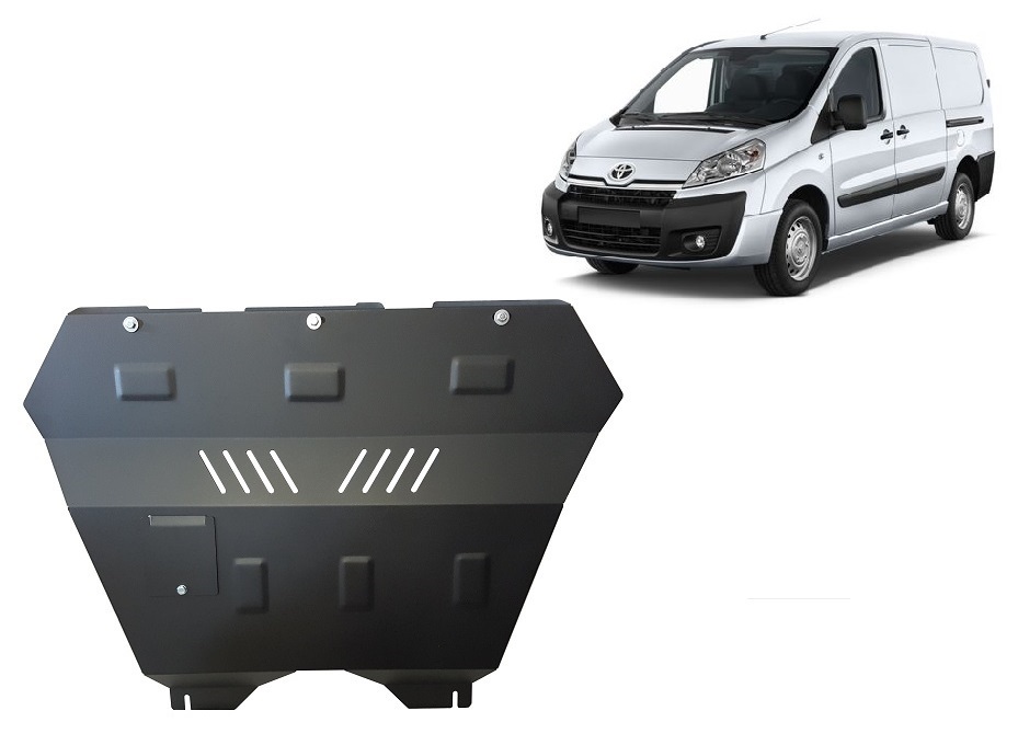 Toyota Proace (2013-2016) Engine, Gearbox, Radiator Skid Plate - 2 mm Steel