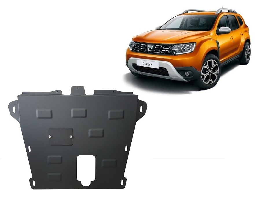 Dacia Duster (2018-2024) Engine, Gearbox Skid Plate - 2 mm Steel