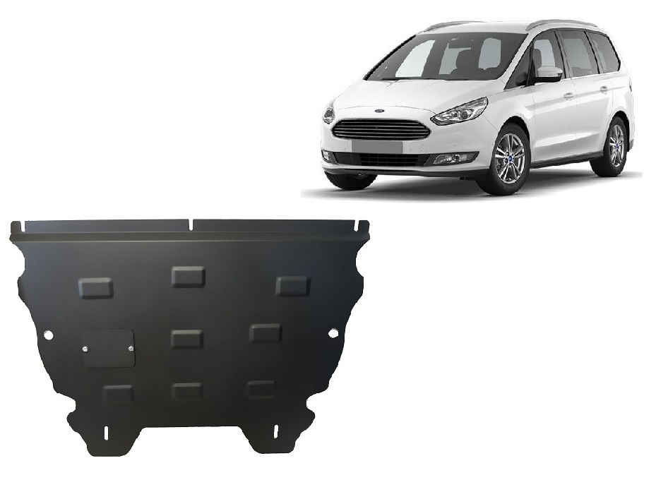Ford Galaxy 3 (2015-2026) Engine, Gearbox, Radiator Skid Plate - 2 mm Steel