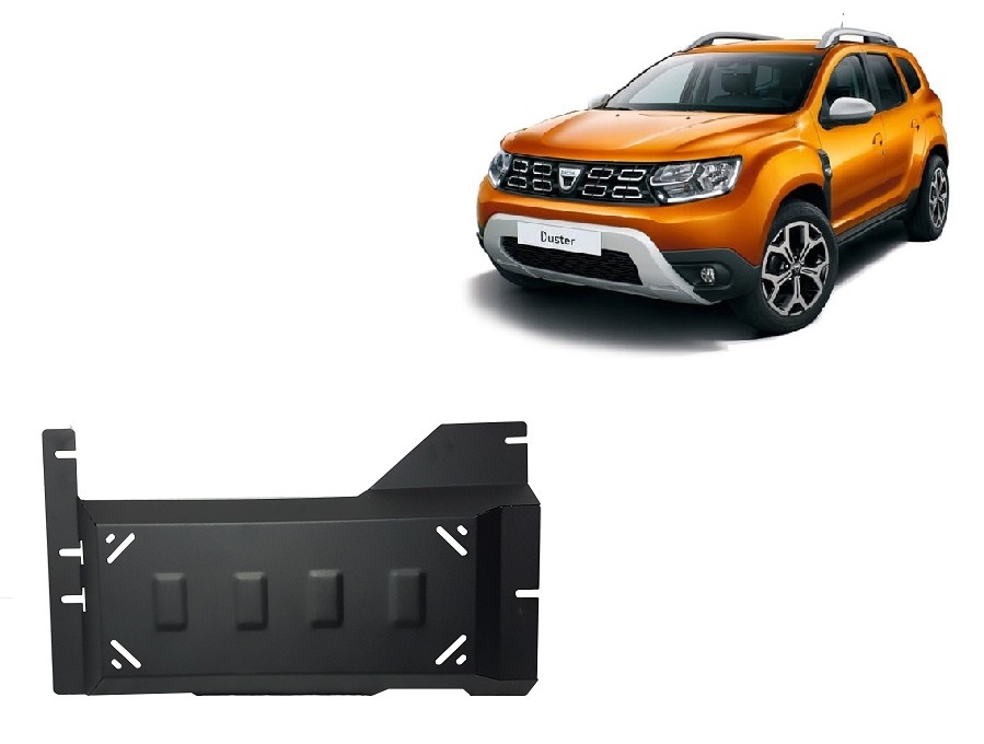 Dacia Duster (2014-2020) Stop&Go System / EGR Skid Plate - 2 mm Steel