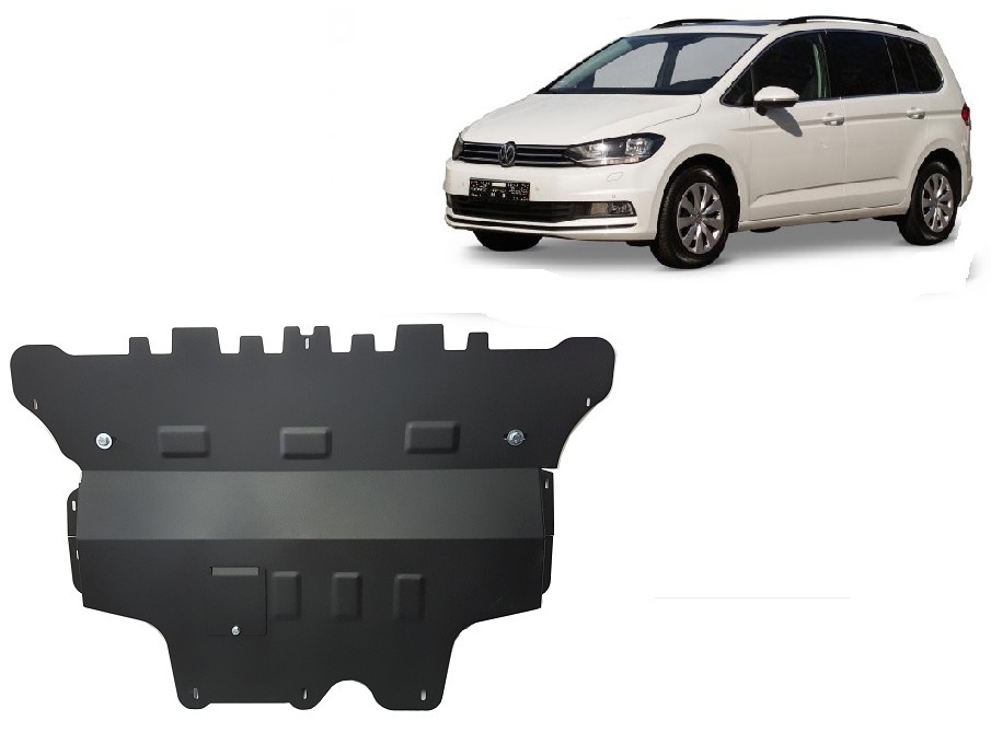 VW Touran (2015-2026) Manual Gearbox Skid Plate - 2 mm Steel
