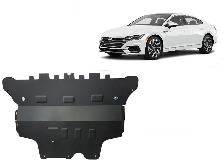 VW Arteon (2017-2026) Automatic Gearbox Skid Plate - 2 mm Steel