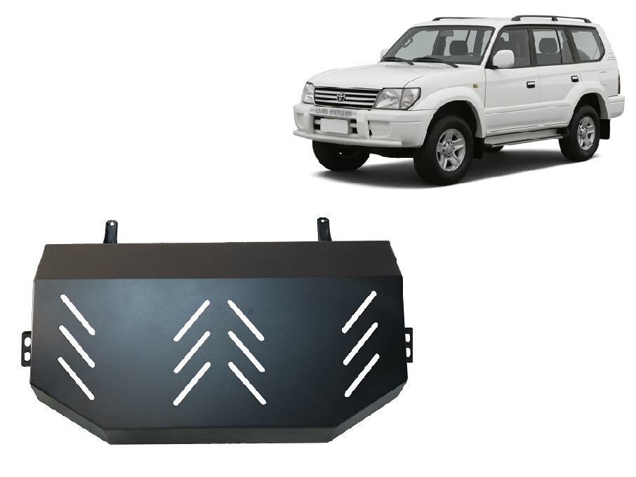 Toyota Land Cruiser J90 (1995-2002) Fuel Tank Skid Plate - 2 mm Steel
