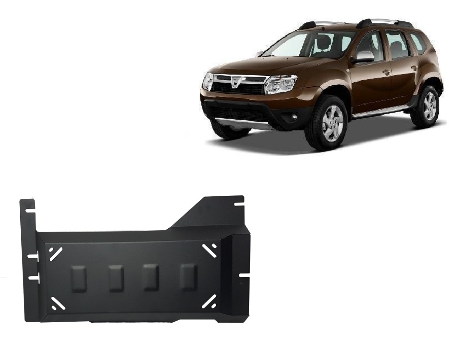 Dacia Duster (2010-2013) DPF Skid Plate - 3 mm Steel