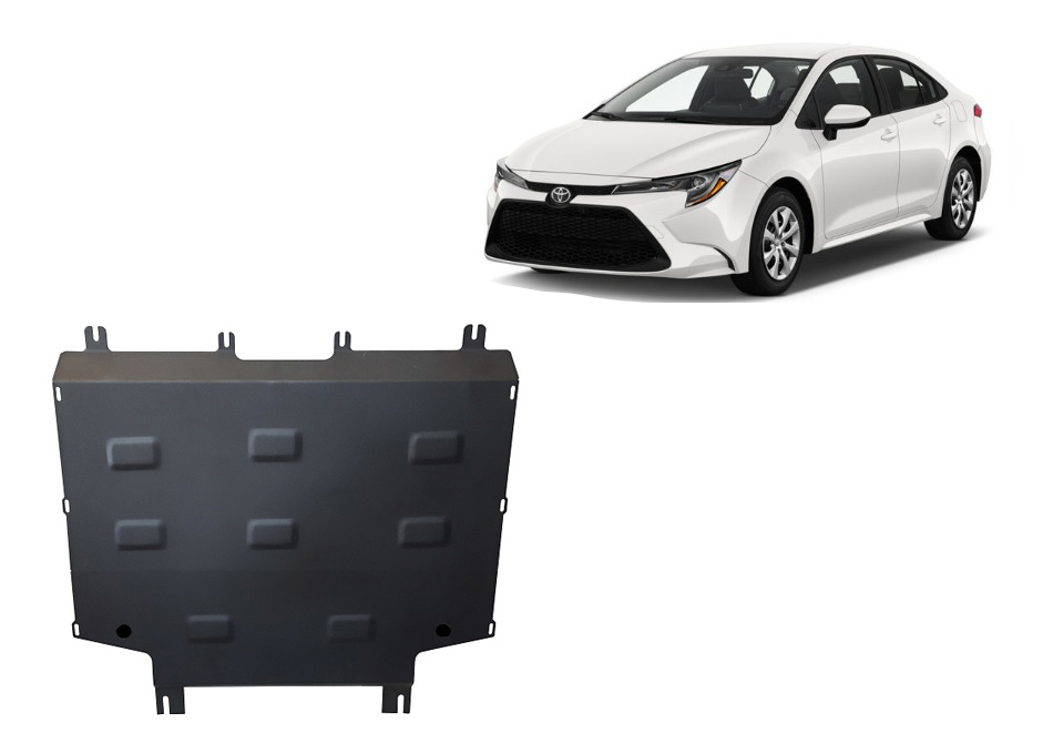 Toyota Corolla (2019-2026) Engine, Gearbox Skid Plate - 2 mm Steel