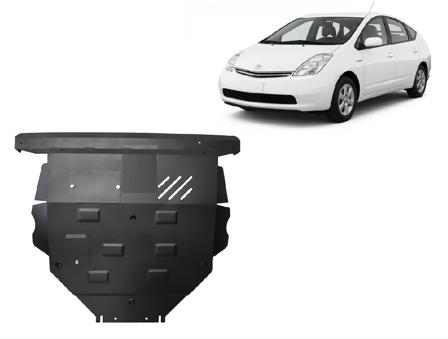 Toyota Prius (2003-2009) Engine, Gearbox, Radiator Skid Plate - 2 mm Steel