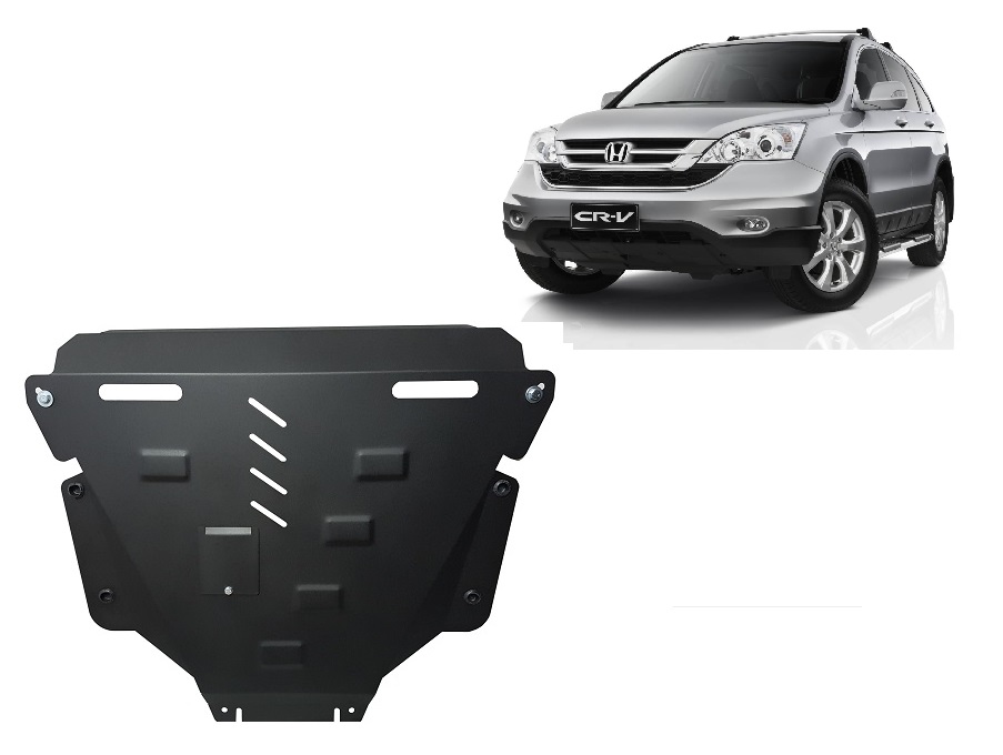 Honda CR-V Gen 3 (2007-2016) Engine, Gearbox, Radiator Skid Plate - 2 mm Steel