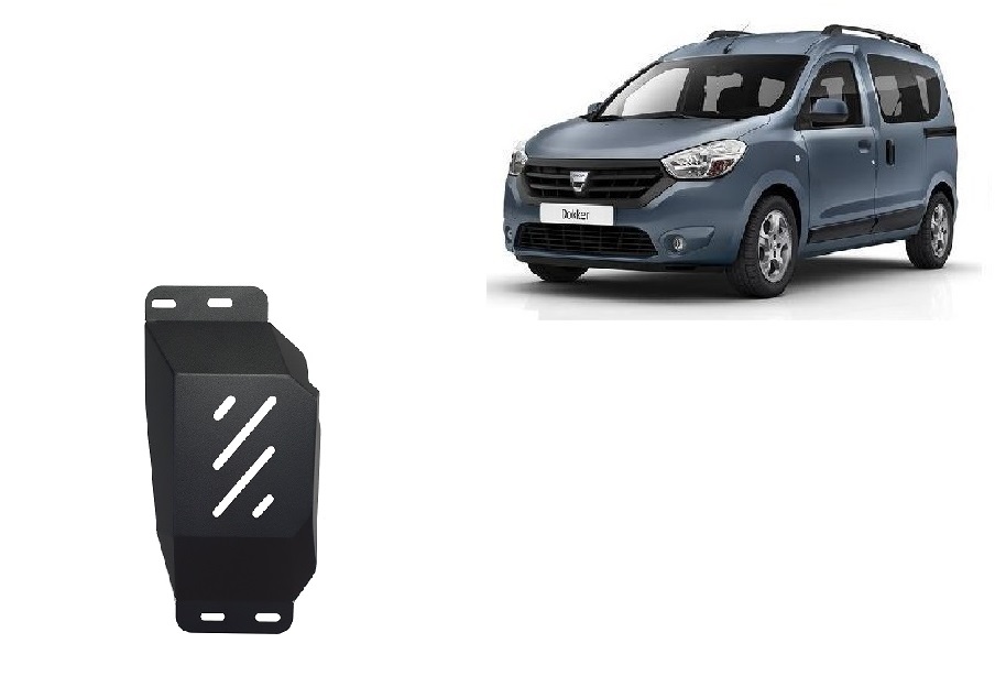 Dacia Dokker (2012-2020) Stop&Go System / EGR Skid Plate - 1 mm Steel