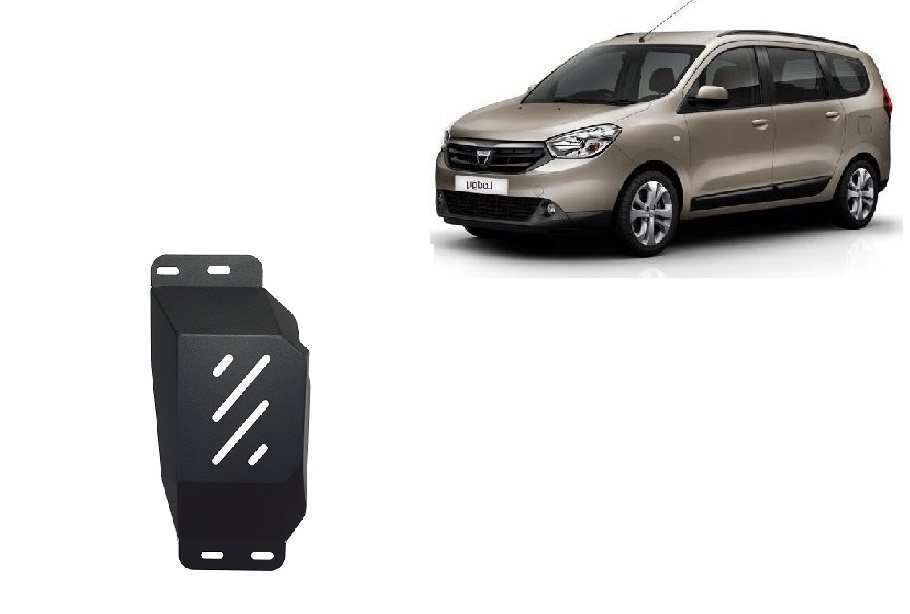 Dacia Lodgy (2012-2020) Stop&Go System / EGR Skid Plate - 1 mm Steel