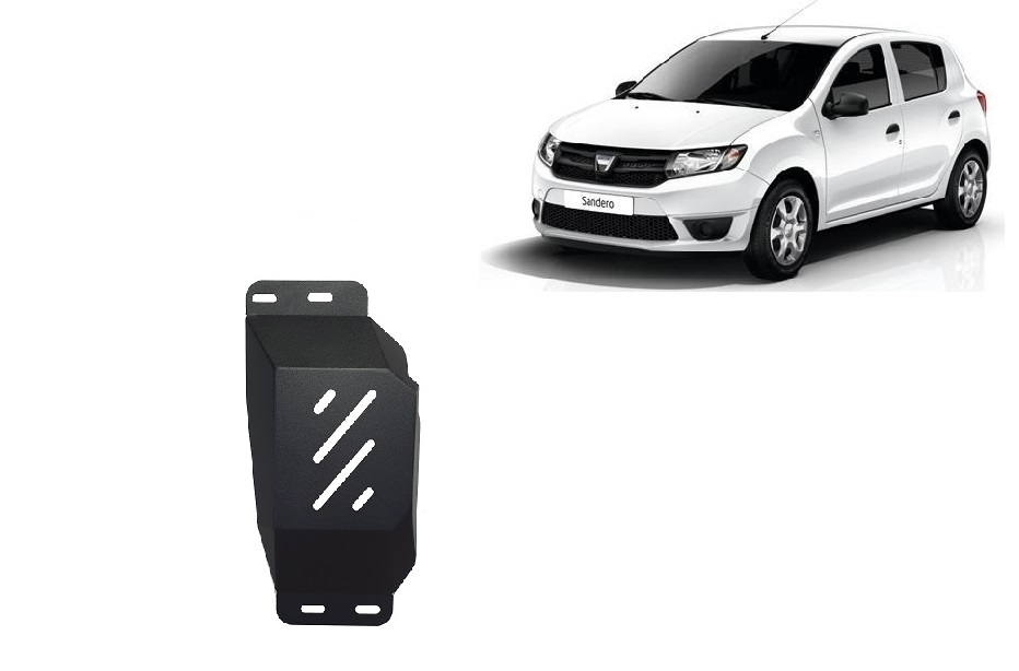 Dacia Sandero 2 (2012-2020) Stop&Go System / EGR Skid Plate - 1 mm Steel