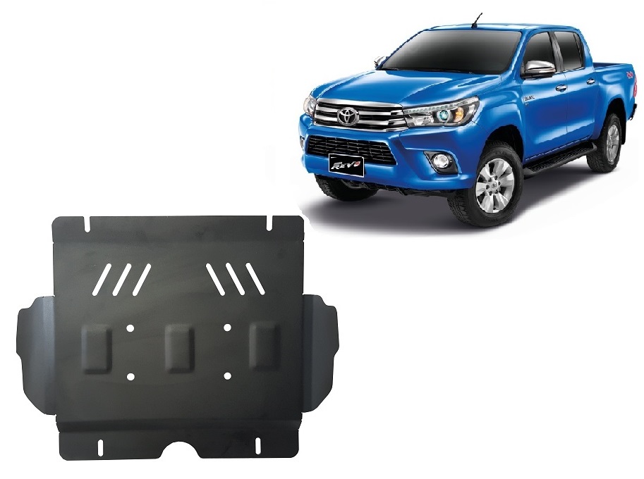 Toyota Hilux Revo (2016-2026) Engine Skid Plate - 3 mm Steel