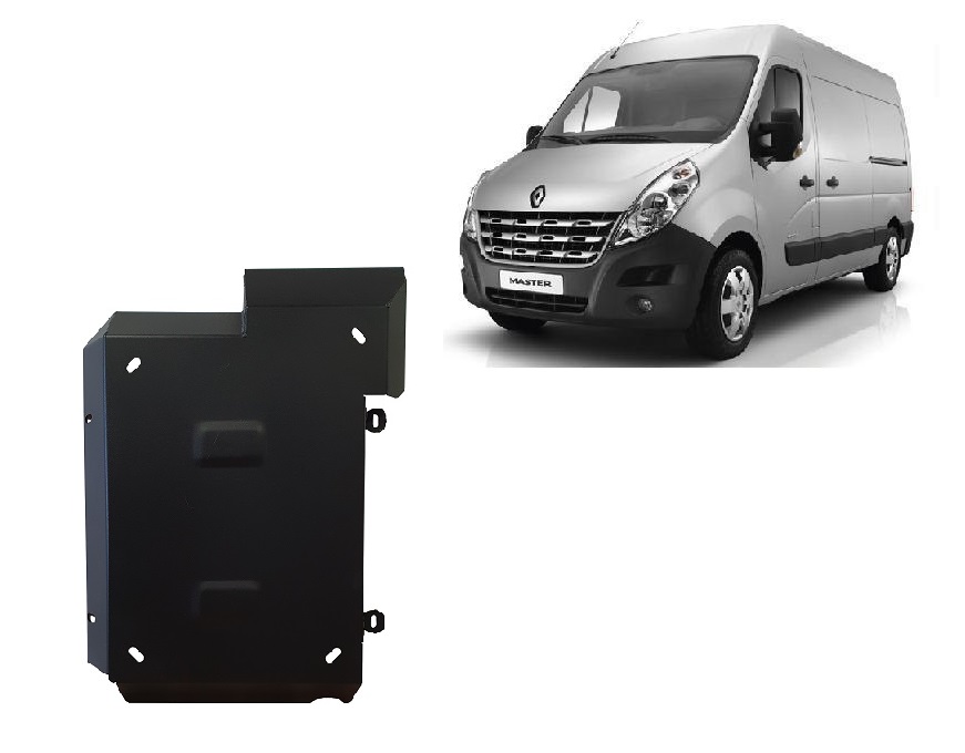 Renault Master 3 - Model 2 (2016-2024) AdBlue Tank Skid Plate - 2 mm Steel