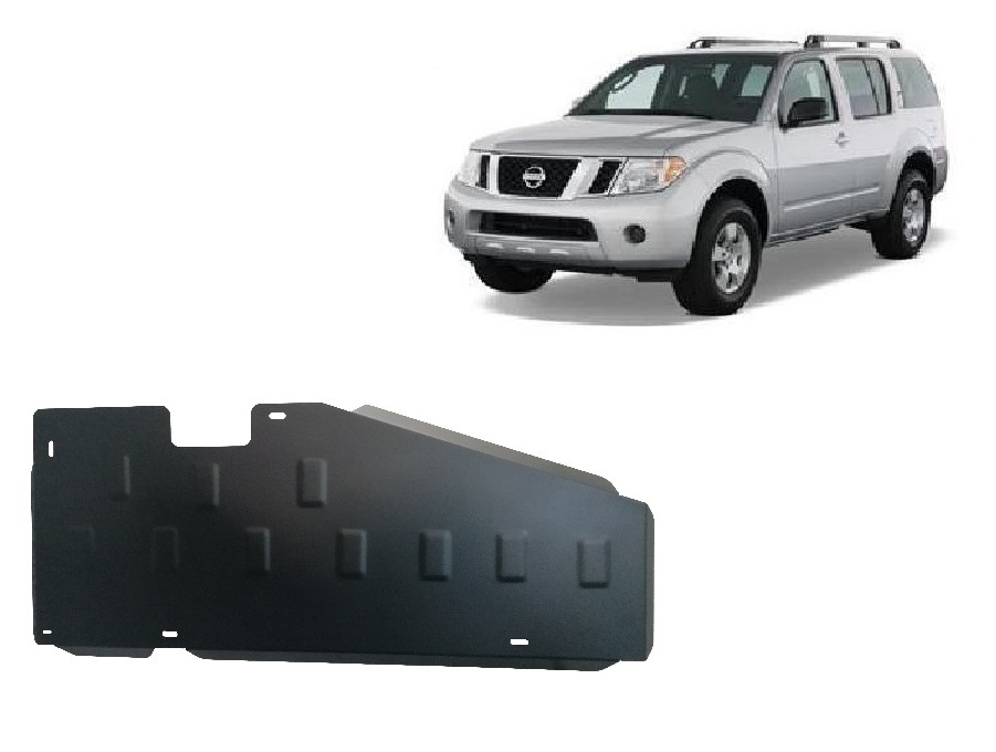 Nissan Pathfinder R51 (2005-2015) Fuel Tank Skid Plate - 2 mm Steel