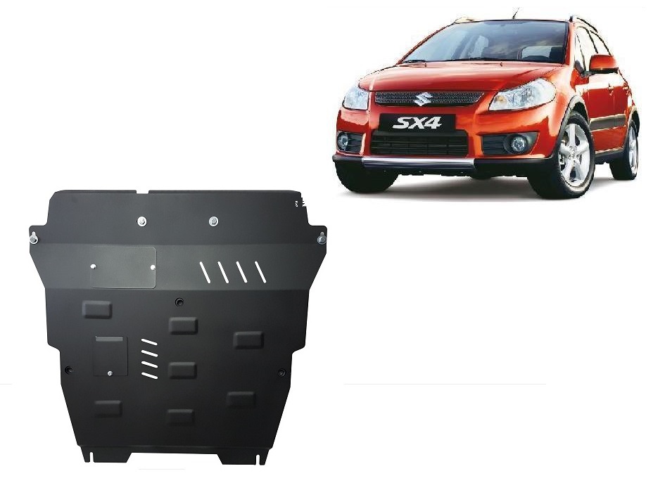 Suzuki SX 4 (2006-2013) Engine, Gearbox Skid Plate - 2 mm Steel