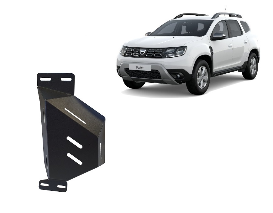 Dacia Duster (2021-2024) EGR valve Skid Plate - 1 mm Steel