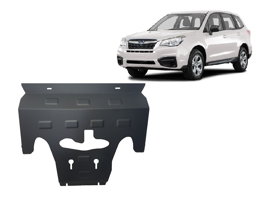 Subaru Forester 4 (2014-2018) Engine, Radiator Skid Plate - 2 mm Steel