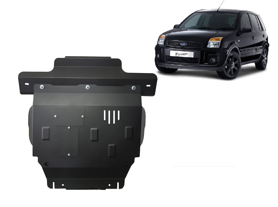 Ford Fusion (2003-2012) Engine, Front Bumper, Gearbox, Radiator Skid Plate - 2 mm Steel