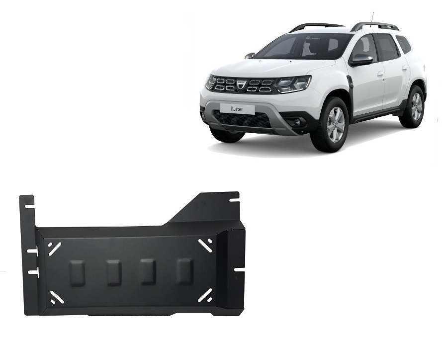 Dacia Duster (2021-2024) DPF Skid Plate - 3 mm Steel