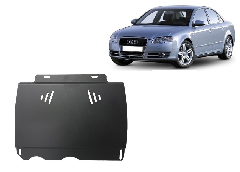 Audi A4 B7 All Road (2005-2008) Manual Gearbox Skid Plate - 2 mm Steel