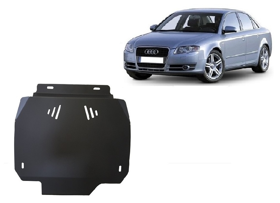 Audi A4 B7 All Road (2005-2008) Automatic Gearbox Skid Plate - 2 mm Steel