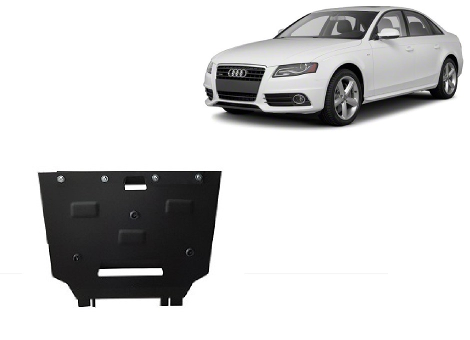 Audi A4 B8 Allroad (2008-2014) Gearbox Skid Plate - 2 mm Steel